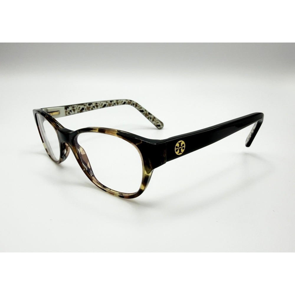 TORY BURCH TY2031 3154 Dark Tortoise Brown Black 49-17-135 Eyeglasses Frame Only